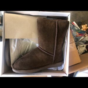 Brown boots
